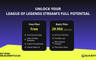 BlueBottle Launches League Broadcast